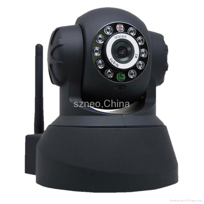 wireless wifi ip camera with  IR night vision 15m 4