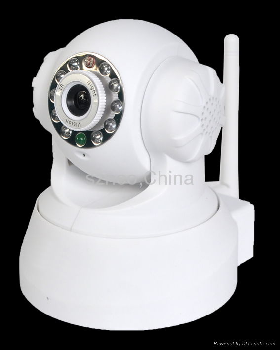 wireless wifi ip camera with  IR night vision 15m 2