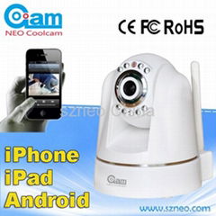 wireless indoor security ip camera with wifi