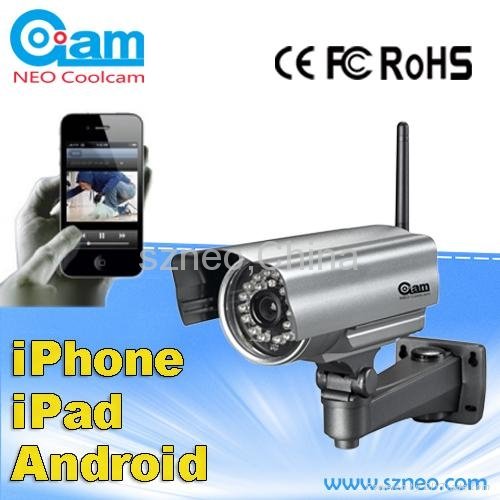 wireless outdoor weatherproof ip camera night vision 20m - nip-06 - neo  coolcam (China Manufacturer) - Surveillance Equipment - Security &