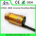 2 Pole rc inrunner motor 2858 for rc car 2