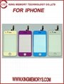 hot selling for iphone 3GS colorful touch screen digitizer 2