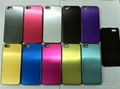 for iPhone 5 TPU multi color metal drawbench case 1