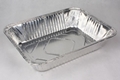 Disposable aluminum foil tray