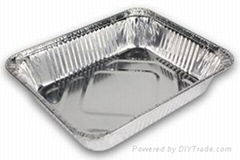 Aluminum foil container