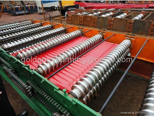 corrugated roof panel roll forming machine 3