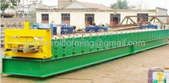 steel floor decking roll forming machine