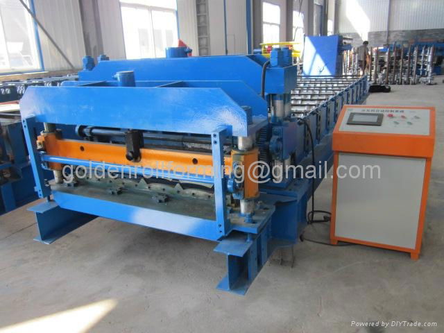 steel step tile roofing tile making machinery 2
