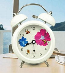 3" alarm clock