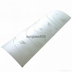 Transparent Tempered Glass with 8mm Thickness