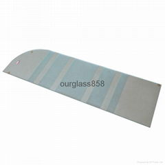 Transparent Tempered Glass with 10mm Thickness for Door
