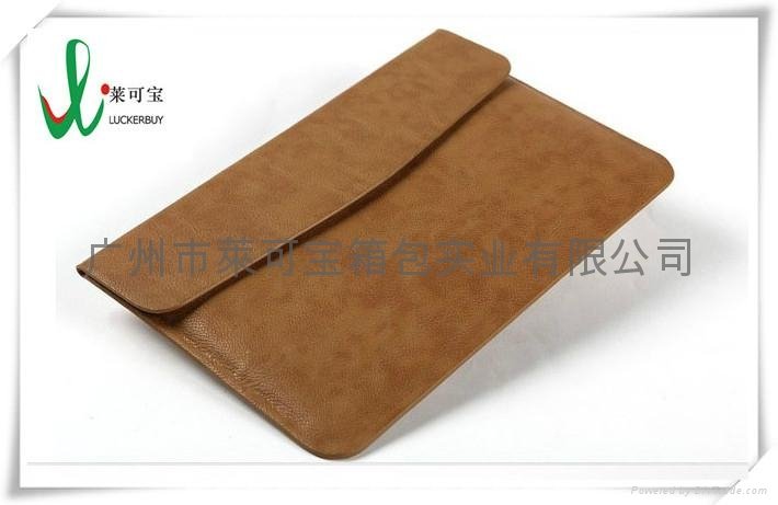 Macbook air bag of leather 4