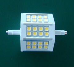 Best seller 85-265V J78 5W  r7s led bulb warmwhite Epistar