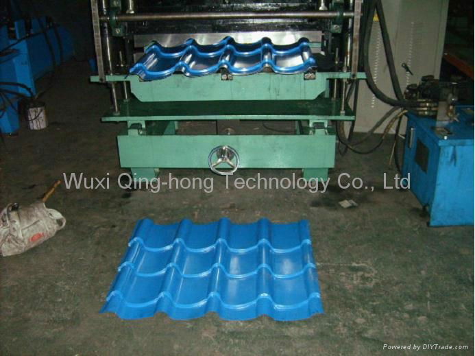 Glazed Roof Tile Roll Forming Machine