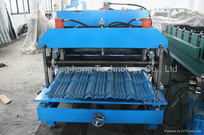 Glazed Roof Tile Roll Forming Machine 4
