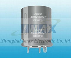 CD295 5000 Hours 85C Snap in aluminum electrolytic capacitor