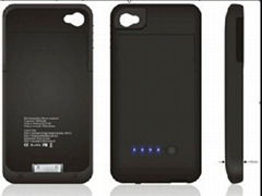 iPhone4 External Rechargeable Battery Pack Case 