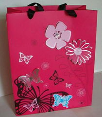 High quality cardboard packaging bags/gift bags