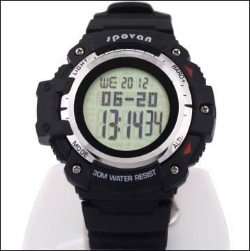  spovan Multi function Digital Sport watch+Barometer+Altimeter+Temperature+shock 2