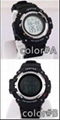 Climber Multi Function Digital Sport Watch Barometer Altimeter Temperature Shock 3