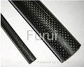 3K weave carbon fiber tube,rods,pipe 1