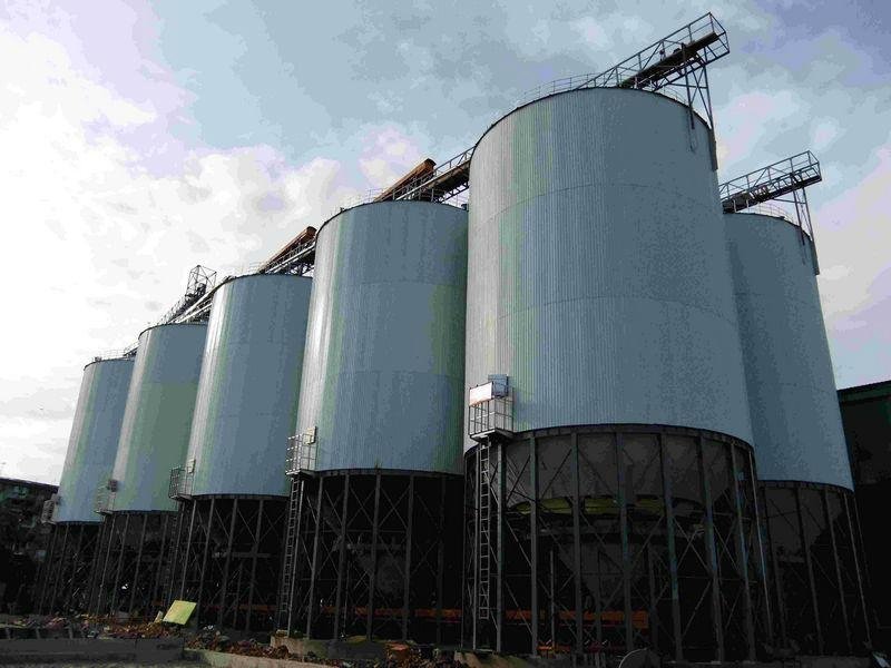 grain silo for feed 