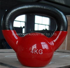 vinyl coated kettlebell 