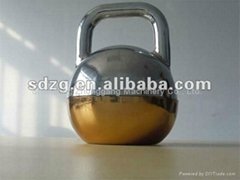8~32kg hollow steel chrome adjustable kettlebell/adjustable prograde kettlebell