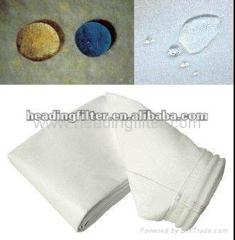 Water And Oil Repellent nonwoven fabric filter bag  2