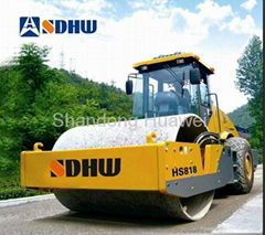 HS818 Single drum vibratory road roller