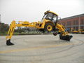 HB688 Backhoe Loader with yuchai or cummins engine