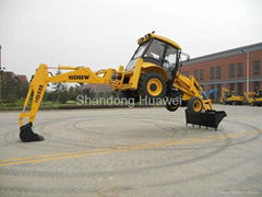 HB688 Backhoe Loader with yuchai or cummins engine