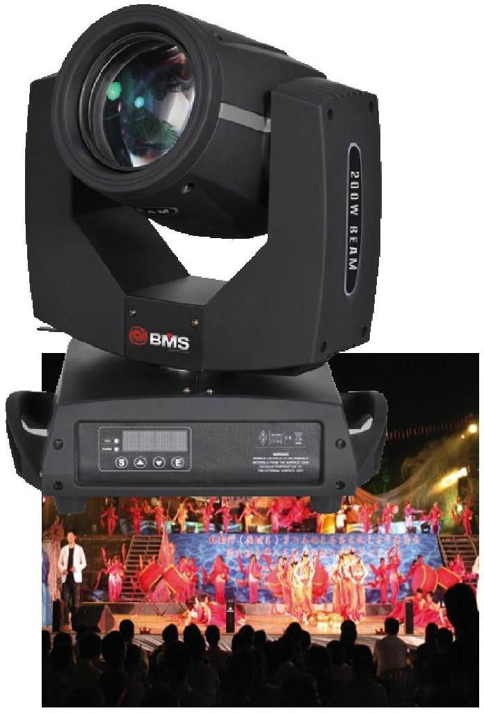 200W Beam Moving Head LIGHT