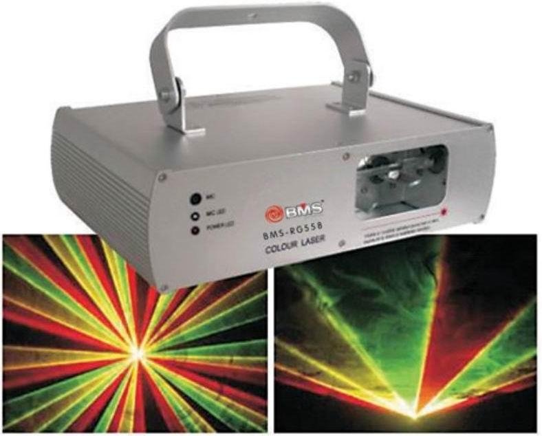 Red and Green Laser Light (BMS