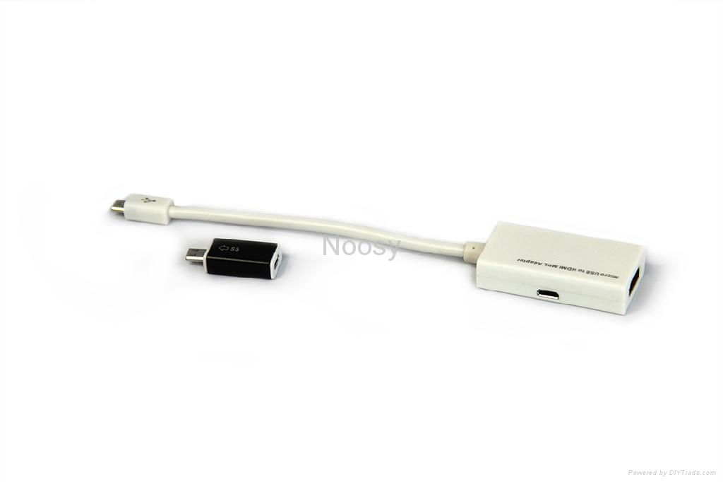 New arrival MHL to HDMI usb cable adapter for Samsung/HTC 5