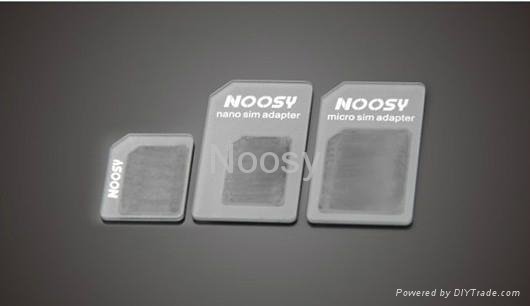 Noosy Nano/Micro/Standard sim card adapter for Cellphone