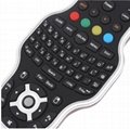 Media Player Remote with 2.4G RF Wireless Mini Keyboard Mouse IR Learning 3