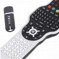 Windows Media Player Remote with 2.4G RF Mini Keyboard Mouse IR Learning 3