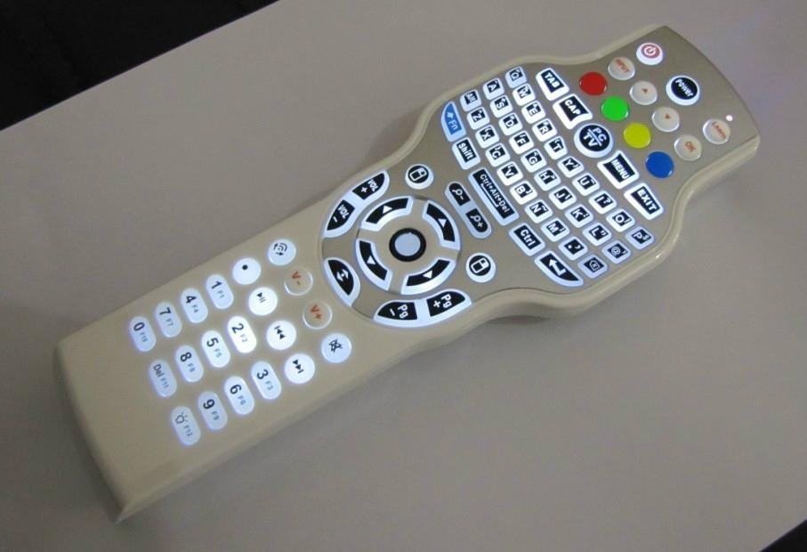 Great HTPC remote control with 2.4G RF wireless mini keyboard mouse IR learning