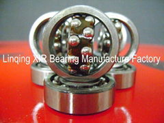 Self-aligning ball bearing