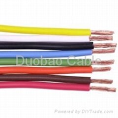 NYA/BS6004/IEC227/Single core/Flexible copper conductor/ PVC Insulation cables