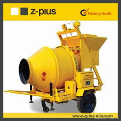 JZC350 self reverse drum concrete mixer for sale