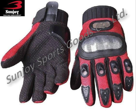 2012 Latest Design Full Finger Motorcycle Gloves 3
