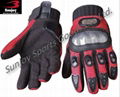 2012 Latest Design Full Finger Motorcycle Gloves 3