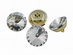 crystal buttons for upholstery field