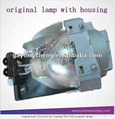 Original bulb TLP-LW14 for Toshiba TDP-T355 projector lamps 