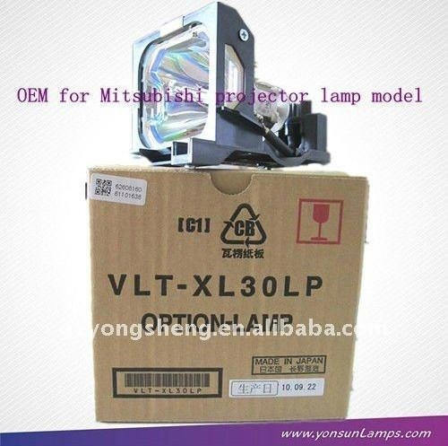 VLT-XD30LP for Mitsubishi XL30U Projector bare lamp  3