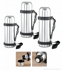 thermo stainless steel vacuum travel pot