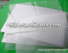 3D Lenticular Lens Sheet with 3D Lenticular Printing Sheets