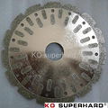 Electroplated diamond grinding wheel, cutting wheel 1